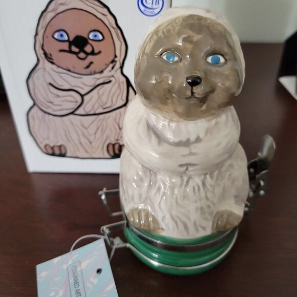 Groundhog 250mL Ceramic Airtight Container - Picture 1 of 7